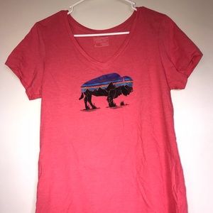 Pink Patagonia Tee